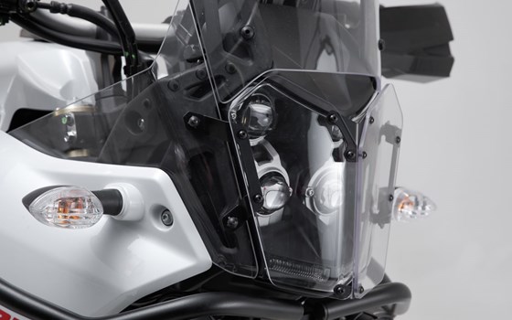 Scheinwerferschutz. Halterung mit Blende. Yamaha Ténéré 700 (19-). - Bild 4