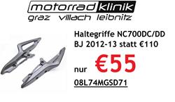 Haltegriffe NC700DC/DD  BJ 2012-13 statt €110 nur €55 Haltegriffe NC700DC/DD  BJ 2012-13 statt €110 nur €55