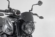 Windschild. Schwarz. Triumph Trident 660 (21-).