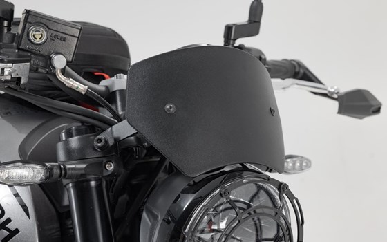 Windschild. Schwarz. Triumph Trident 660 (21-). - Bild 2