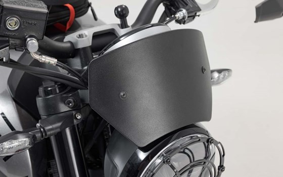 Windschild. Schwarz. Triumph Trident 660 (21-). - Bild 4