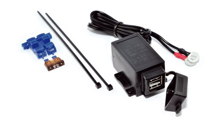 USB Doppel-Steckdose für BMW R1200GS (04-12), R1200GS Adv (05-13) & HP2 um  25,40 EUR - 1000PS Shop - Anbau-Teile