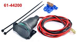 Steckdose groß (Zigarettenanzünder) für BMW R1200GS (04-12), R1200GS Adv (05-13) & HP2