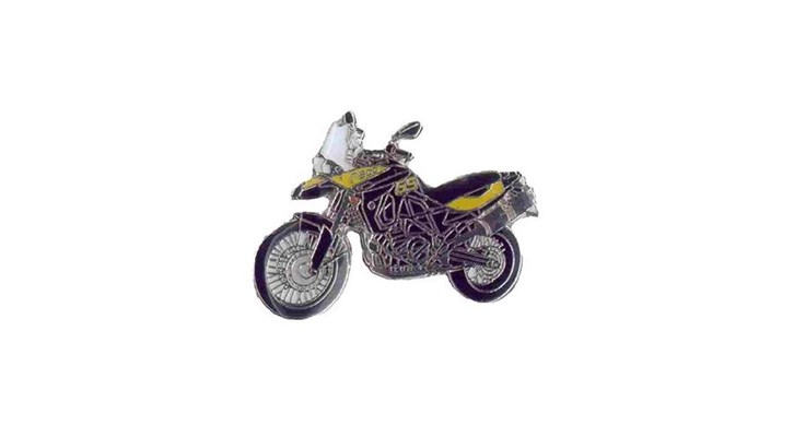 Pin F 800 GS (schwarz-gelb) für BMW F650GS (08-12), F700GS & F800GS (08-18) Pin F 800 GS (schwarz-gelb) für BMW F650GS (08-12), F700GS & F800GS (08-18)