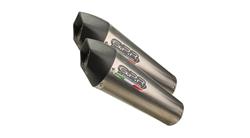 GPR Double Slip On Auspuff GP EVO4 Titanium für BMW K1600GT & K1600GTL