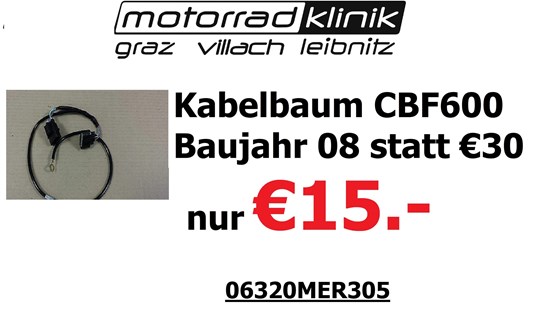 Honda Kabelbaum CBF600 Baujahr 08 statt €30 nur €15 