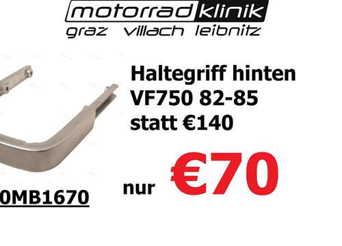 Haltegriff hinten VF750 82-85 statt €140 nur €70.-