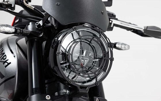 Scheinwerferschutz. Schutzgitter. Triumph Trident 660 (21-). - Bild 1