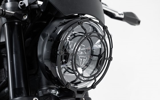 Scheinwerferschutz. Schutzgitter. Triumph Trident 660 (21-). - Bild 3