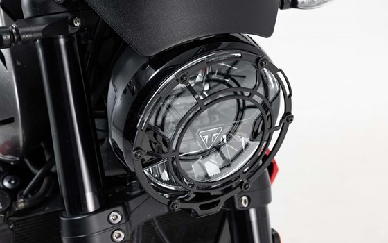 Scheinwerferschutz. Schutzgitter. Triumph Trident 660 (21-). - Bild 4