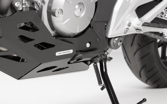 Motorschutz. Schwarz/Silbern. Honda NC700 / NC750 mit DCT. - Bild 4