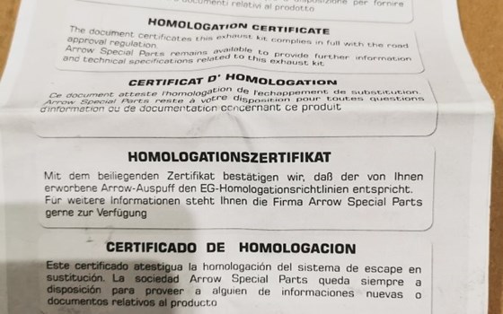 Arrow Auspuffendtopf für Kawasaki Z 400 - Bild 2 Arrow Auspuffendtopf für Kawasaki Z 400 - Bild 2