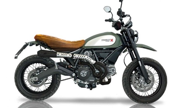 QD Auspuff Ducati Scrambler - Bild 1