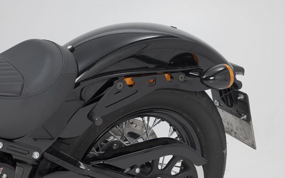 Legend Gear Seitentaschen-System LH1/LH1. 2x 19,5 l. Softail StrBob (17-), Standard (20-). - Bild 3