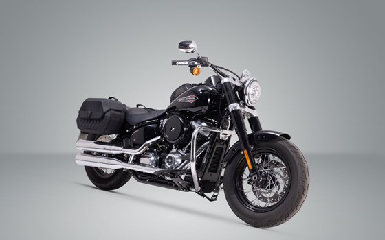 SLH Seitenträger LH1 links. Harley-Davidson Street Bob/Slim/Standard. Für LH1. - Bild 2