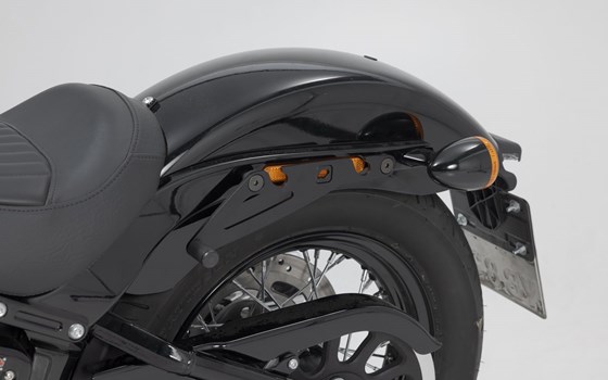 SLH Seitenträger LH1 links. Harley-Davidson Street Bob/Slim/Standard. Für LH1. - Bild 4