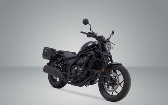 Legend Gear Seitentaschen-System LC Black Edition. Honda CMX1100 Rebel (20-). - Bild 2