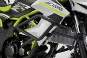 Sturzbügel. Schwarz. Kawasaki Z125 (18-).