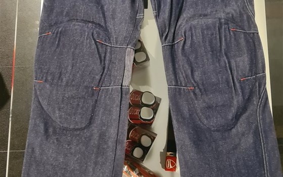 E SQUAD Armalith Hose Dunkel Blau - Bild 1