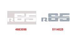 Aufkleber R65 für BMW R 100 Modelle