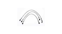 Stahlflexbremsleitung (dreiteilig) für BMW R 100 Modelle