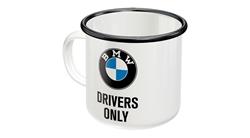Emaille-Becher BMW Drivers Only für BMW R 1200 R, LC (2015-2018)