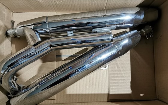 Auspuffendtopf Yamaha XVS650 Drag Star - Bild 1