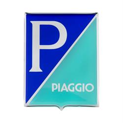 Emblem "PIAGGIO" Gepäckträger B000516 für Vespa Primavera/Sprint 50-150ccm