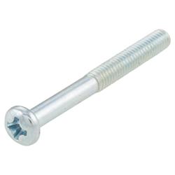 Schraube Rücklichtglas 3,5x33 mm, Kreuzschlitz für Lambretta 125 DL/GP/150 DL/GP