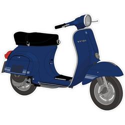 Aufkleber mit Motiv Vespa ET3/Primavera Motorroller