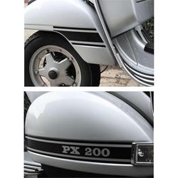 Aufkleberset mit Motiv PX 200 Rally Style