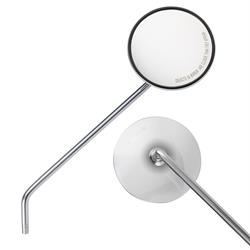 Standard Spiegel PIAGGIO CM028003 - CM067502 zur Montage am Lenkeroberteil links & rechts für Vespa PX Lusso/'98/MY