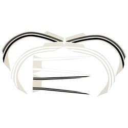 Aufkleberdekorset PIAGGIO mit Motiv "Elegance" für Vespa Primavera 50-150ccm 2T/4T