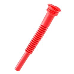 Auslaufrohr HÜNERSDORFF für Kraftstoffkanister mit =38mm rot