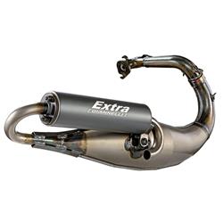 Rennauspuff GIANNELLI EXTRA V2 für PEUGEOT Speedfight '96-'01 50ccm 2T AC/LC