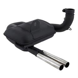 Rennauspuff SIP ROAD 3.0 Sport Optik 87565, Stahl schwarz für Vespa 125 VNA/VNB/GT/GTR/Super/150 VBA/VBB/GL/Sprint/Super/T4