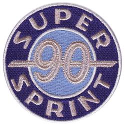 Aufnäher mit Motiv "SUPER SPRINT 90" für Vespa 90 SS