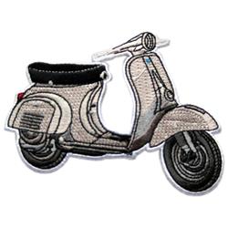 Aufnäher mit Motiv Vespa V50 Motorroller