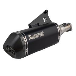 Rennauspuff AKRAPOVIC Black Edition SLIP-ON S-VE125SO3-HZBL für Vespa/PIAGGIO Primavera/Sprint 125/150ccm i.e. 3V 4T AC ->1745