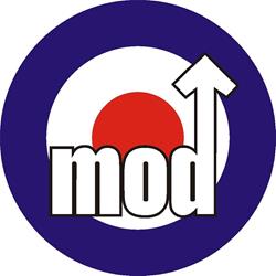 Aufkleber mit Motiv "MOD Target"