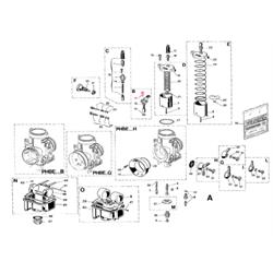 Schraube Befestigung Klappchoke/Ziehchoke PHB