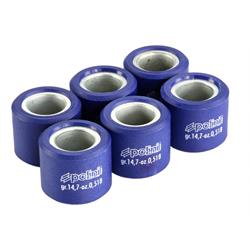 Variatorrollen POLINI 23x18 mm 14,8g, 242.144 für HONDA Pantheon 125/150