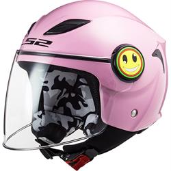 Kinderhelm LS2 Funny Gloss, pink, Gr. M, 49-50cm Jethelm