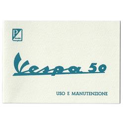 Bedienungsanleitung für Vespa V50 V5A1T PIAGGIO für Vespa V50 V5A1T