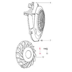 Unterlegscheibe M5 mm, LML für LML Star 125-200 4T/Star Deluxe 125-150 4S/Speedy