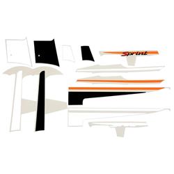 Aufkleberdekorset PIAGGIO mit Motiv "Sport" für Vespa Sprint 50-150ccm 2T/4T