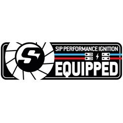 Aufkleber mit Motiv "SIP PERFORMANCE IGNITION EQUIPPED"