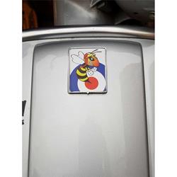 Aufkleber mit Motiv "Target böse Wespe"