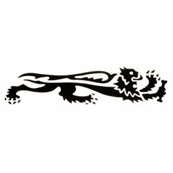 Aufkleber MALOSSI mit Motiv "Löwe"