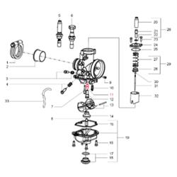 Nadeldüse POLINI 2,7 mm, 343.0831